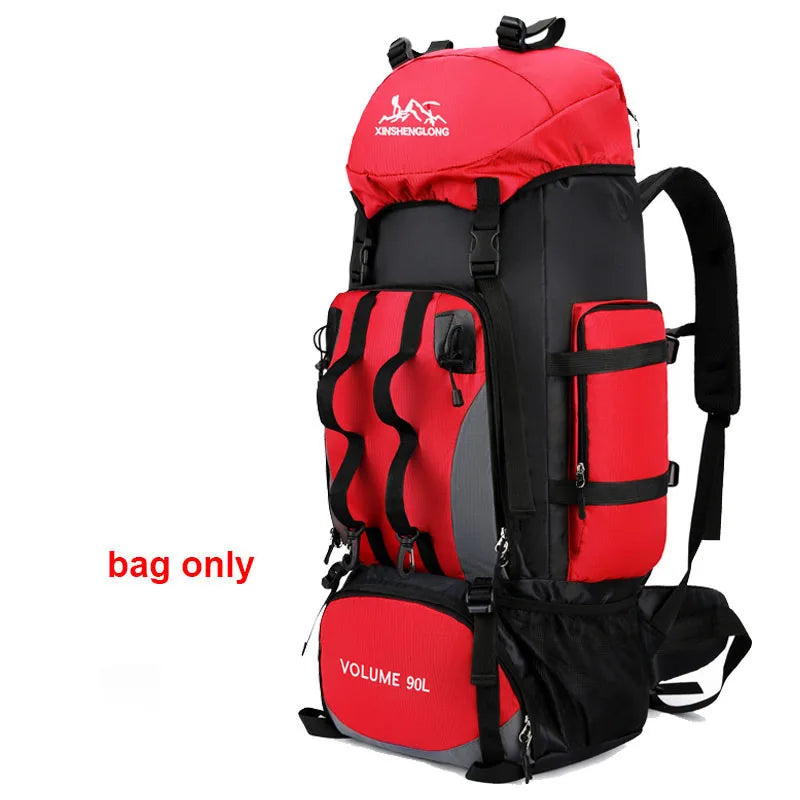 Experience the Great Outdoors with Our 90L Waterproof Hiking and Camping Backpack - Your Ultimate Adventure Companion!