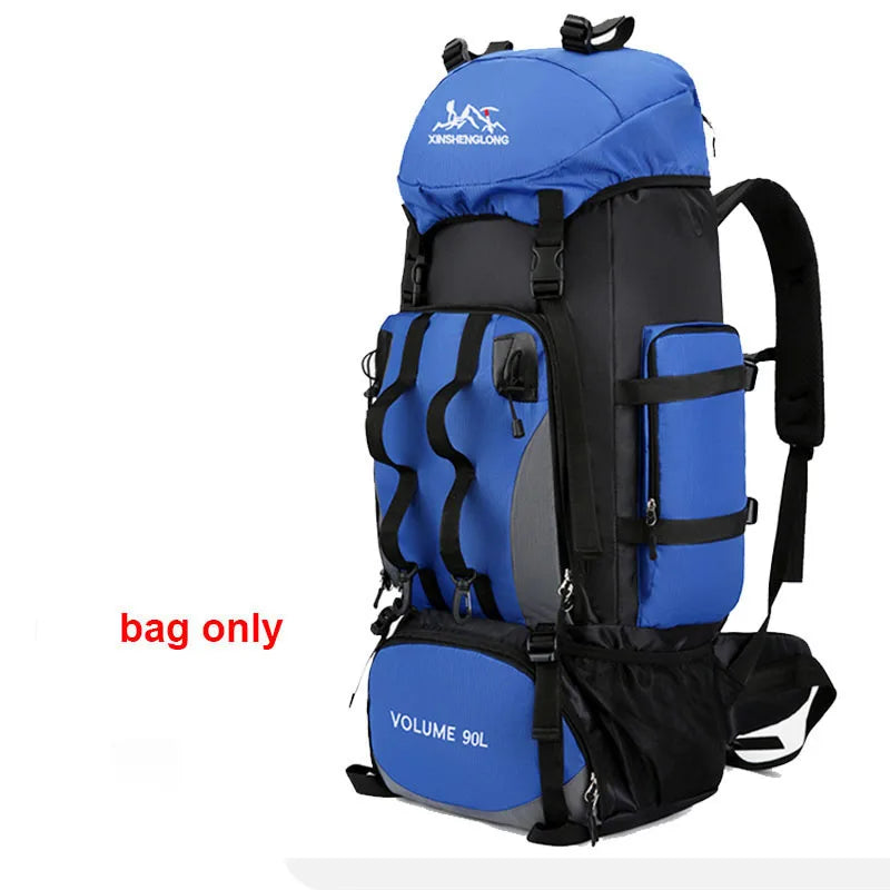 Experience the Great Outdoors with Our 90L Waterproof Hiking and Camping Backpack - Your Ultimate Adventure Companion!