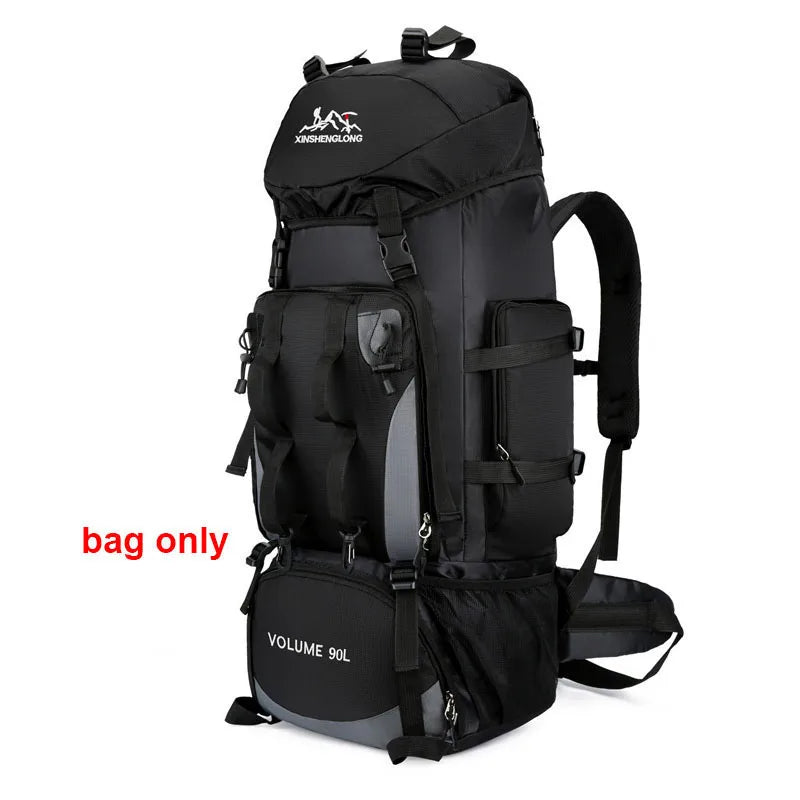 Experience the Great Outdoors with Our 90L Waterproof Hiking and Camping Backpack - Your Ultimate Adventure Companion!