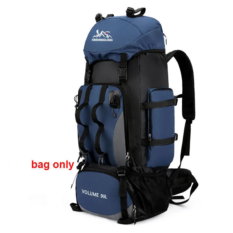 Experience the Great Outdoors with Our 90L Waterproof Hiking and Camping Backpack - Your Ultimate Adventure Companion!