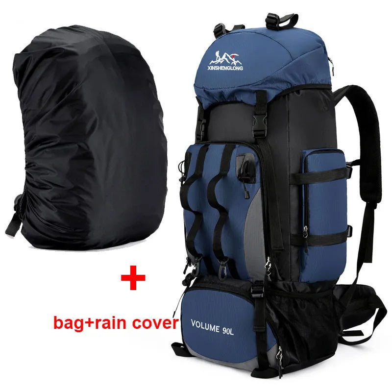 Experience the Great Outdoors with Our 90L Waterproof Hiking and Camping Backpack - Your Ultimate Adventure Companion!